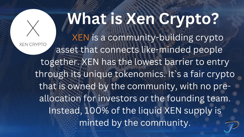 Joe Parys on Twitter "🎓 What is Xen Crypto? XEN is a community