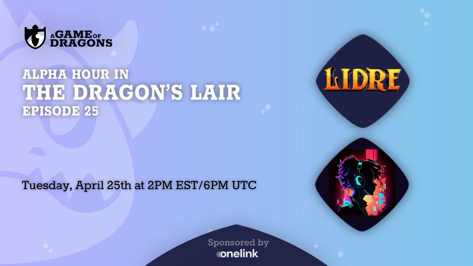 30 mins to alpha hour! Come join in as we have a nice LONG chat with @lidrenft twitter.com/i/spaces/1zqKV… Hosted by @BigDogAlpha_ and sponsored by @OnelinkSol #SolanaNFT #P2E #IAmAGoD #DAGMI #Gaming #ALPHA