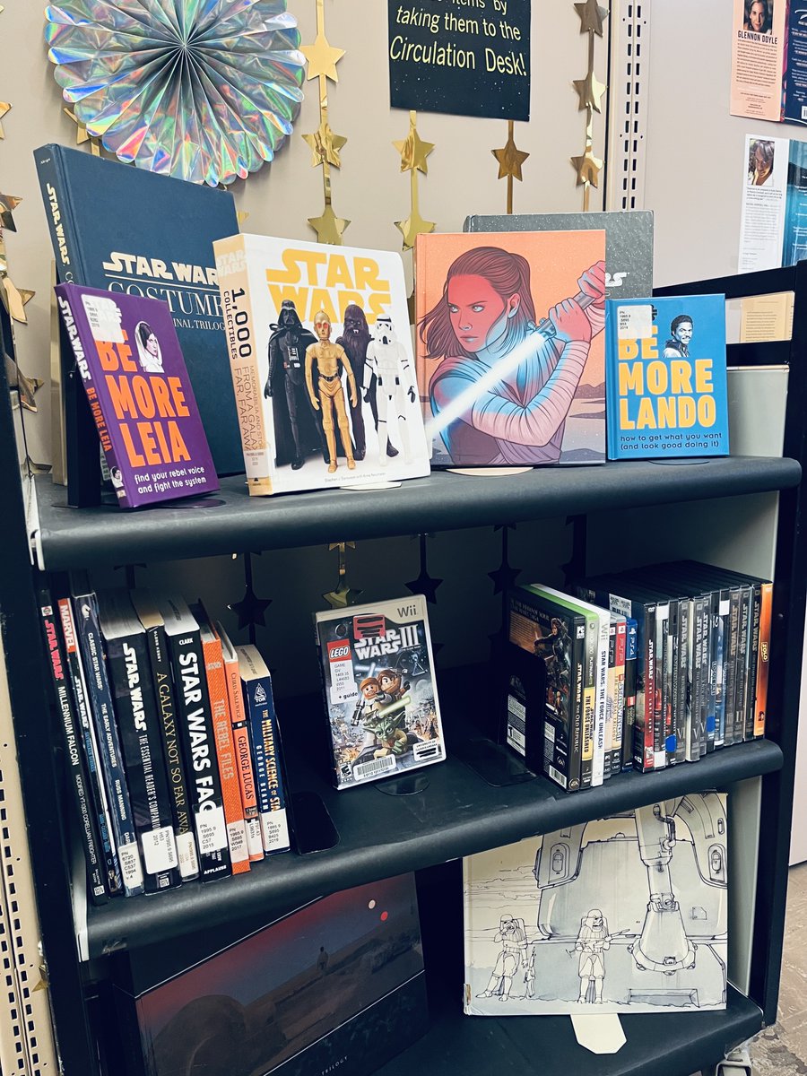 ILLINOISstacks's tweet photo. You watched him rocket up the book cart bracket polls. Now you can visit Cart2-D2 in person! 🤖💙

Stop by the Circulation Desk on the second floor of the Main Library to check him out -- and see what he recommends checking out from a galaxy far, far away! 💫

#IllinoisLibrary https://t.co/j1jQfTrfs2