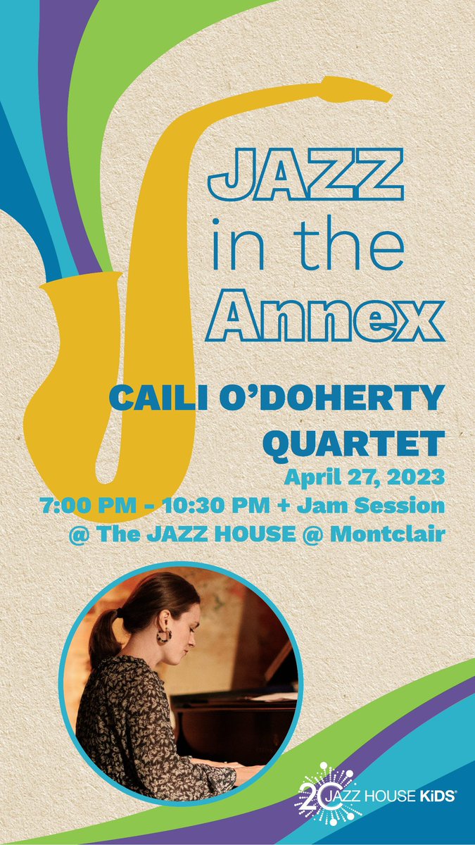 Excited for this concert + jam session on Thursday 4/27 at 7pm with my quartet at @jazzhousekids 🎶

#cailiodohertyquartet #cailimusic #jamsession #jazzmusic #theannex #thejazzhouse #jazzhousekids #jazzeducation #communitywelcomed #montclairnj