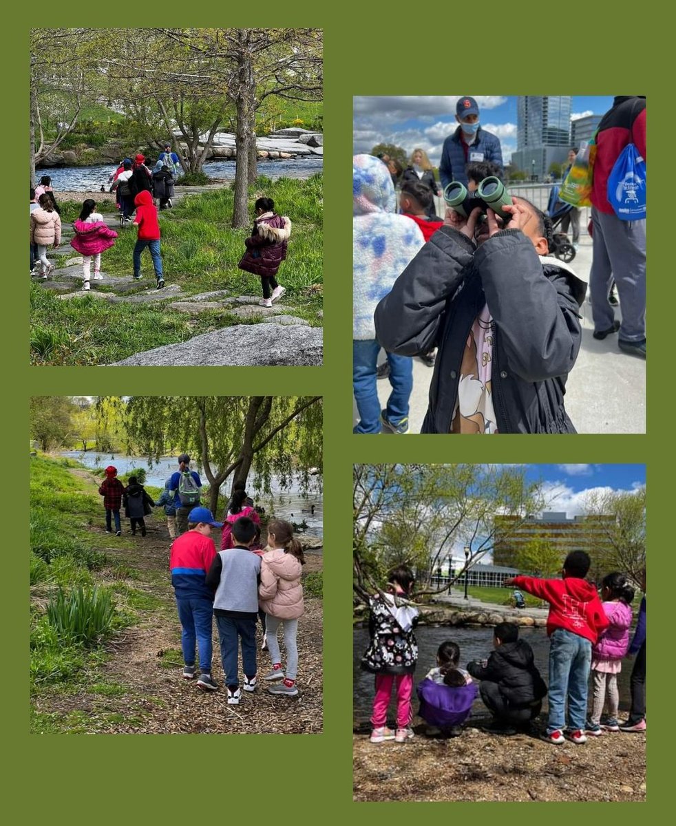 PtoHart's tweet photo. First graders had a GREAT time exploring Mill River Park today! Such great weather for it! https://t.co/Syhn5SAkef