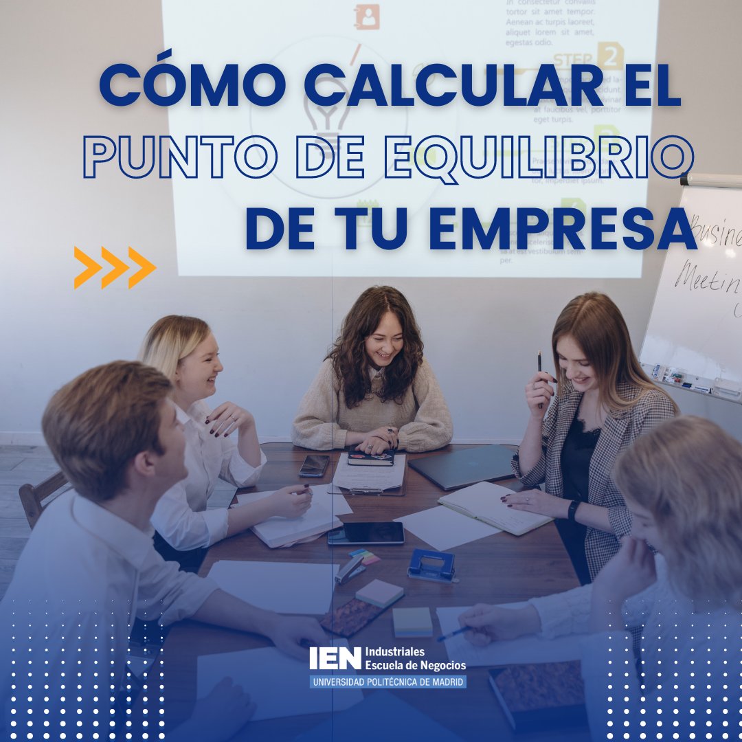 ¿Sabes cuál es el nivel mínimo de ventas que necesitas para que tu empresa cubra sus costos?

En nuestros MBA se tratan temas sobre Contabilidad, Análisis Financiero, Finanzas Corporativas y Finanzas Aplicadas.

Infórmate ya sobre el programa:
👉 ienupm.com