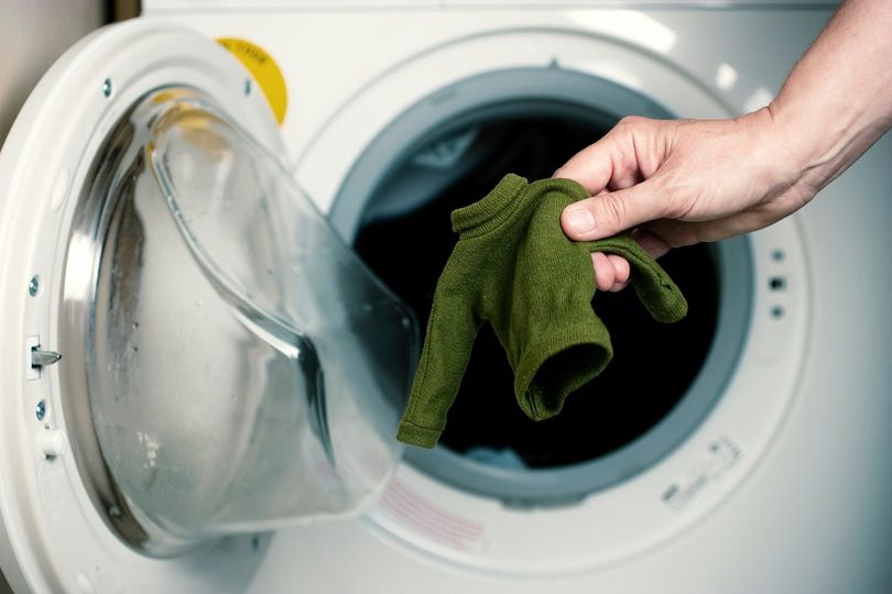 The main difference between dry cleaning vs. machine washing is that dry cleaning prevents shrinkage from occurring.