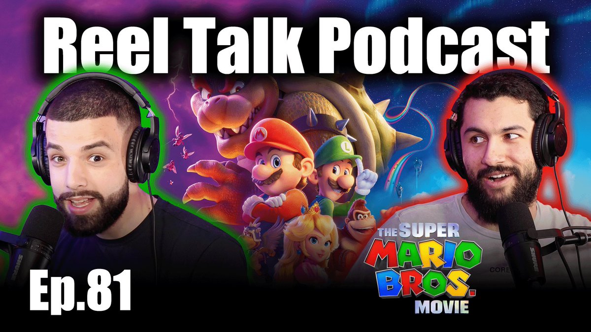 ReeltalkP's tweet image. On this episode of the Reel Talk Podcast Nathan &amp;amp; Neves review the much anticipated Super Mario Bros. Movie and discuss where Nintendo should go from here.
youtu.be/fZSboSZYJhE