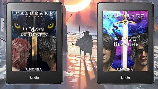 MonnaCedric's tweet photo. Suivez Valdrake, un chasseur de vampires qui va tomber amoureux de sa proie et devra affronter des forces terrifiantes qui le dépassent. Plongez dans une aventure sombre et mystique dès maintenant !
https://t.co/pQEVW5BtZY

 #fantasy #mondeimaginaire  #passionlecture #Amazonkdp https://t.co/rLNQL7SvyE