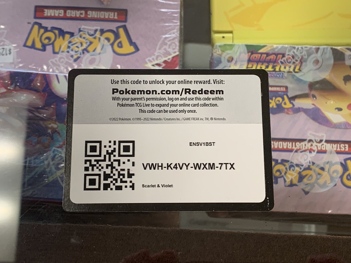 Doubtful_Comet's tweet image. #SCARLETANDVIOLET #CodeCard #PokemonCodeCard