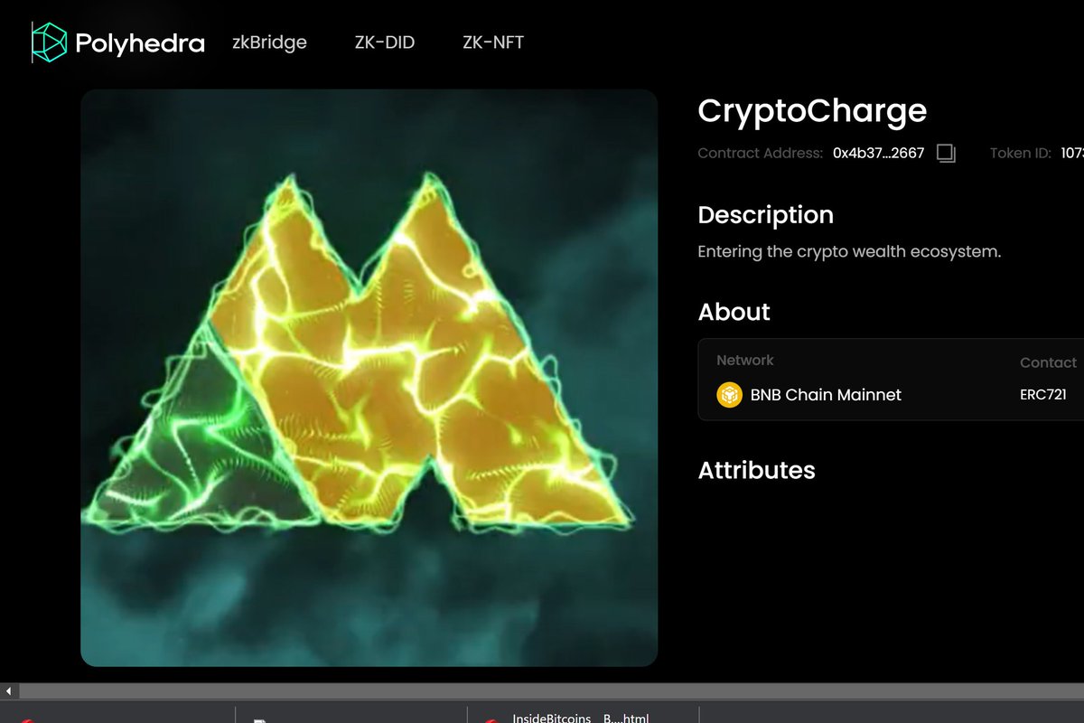 cryptochargem's tweet photo. Created an NFT on @PoIyhedraZK, so far so good! #NFTCommunity https://t.co/7XHt3v2KyC