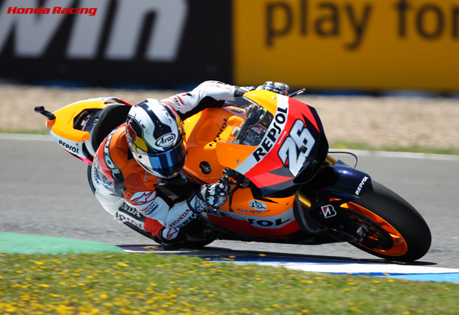 Jerez 2010. Samurai Dani Pedrosa ⚔️ scores his 3rd #SpanishGP pole, and 2nd fastest lap at @circuitodejerez. (Photo: Honda)