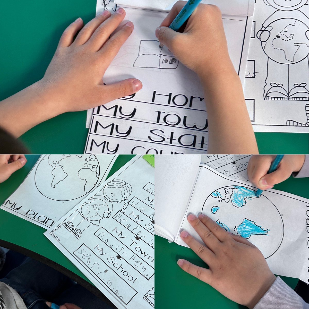 After reading Me On the Map, we explored where we live! <a href="/SearingtownK5/">Searingtown School</a> <a href="/HerricksSchools/">Herricks Schools</a>