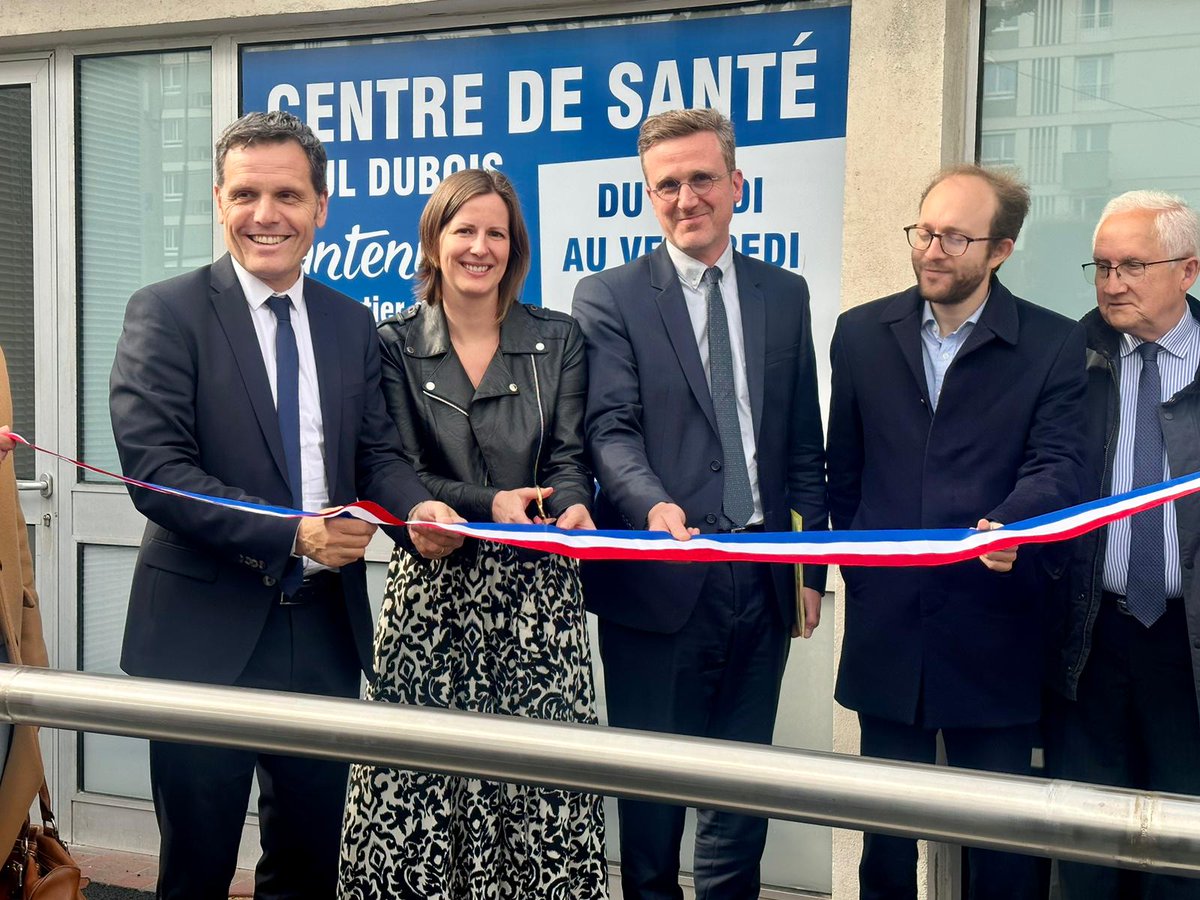 #Inauguration-antenne du centre de santé de Hauteville
Aux côtés de <a href="/SebLeclerc14/">Sébastien Leclerc</a>, Maire de Lisieux, Cindy Mangeant, Adjointe, et <a href="/JPatrierLeitus/">Jérémie Patrier-Leitus</a>, Député,  <a href="/thomas_deroche/">Thomas Deroche</a> a souligné la mobilisation de l'<a href="/ars_normandie/">ARS Normandie</a> pour faciliter l’accès aux soins des habitants de Lisieux