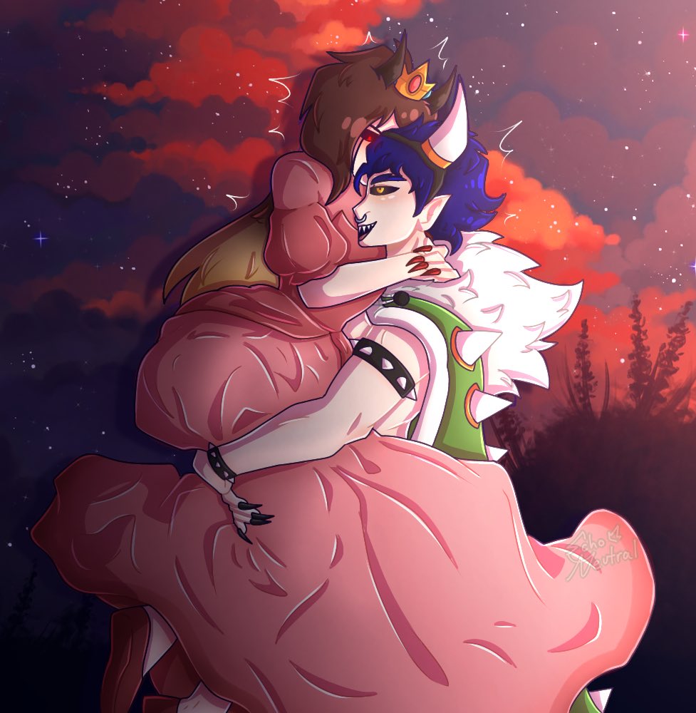EchoNeutral's tweet photo. Me and my bfs ocs dressed as princess peach and bowser <33 

#echoneutral #ocs #originalcharacters #occosplay #mariomovie #supermariomovie #mariocosolay #princesspeach #boswer #princesspeachcosplay #bowsercosplay https://t.co/Vuo3KVg2yF