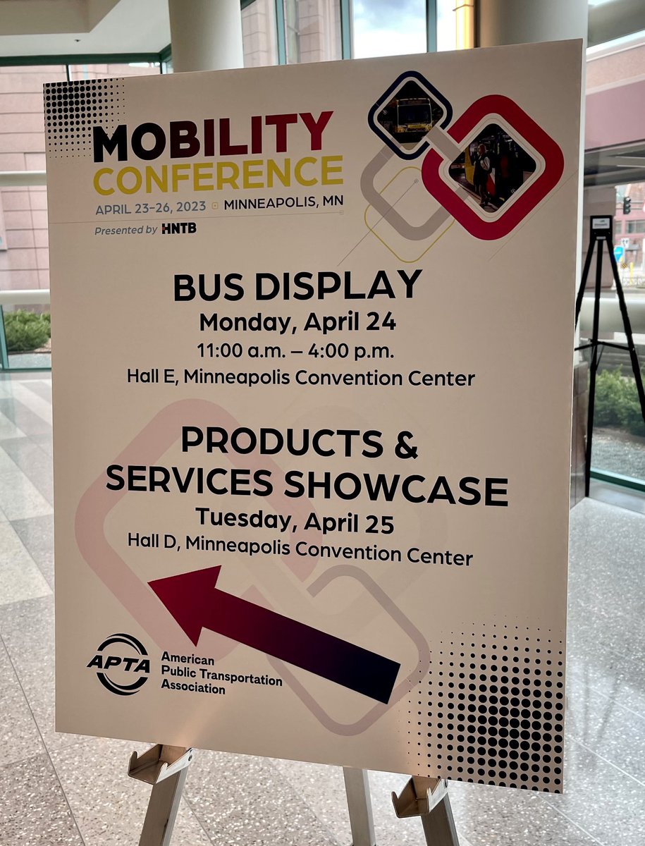 CommsTeej's tweet photo. #APTAmobility23 attendees, make sure to head over to the Products and Services Showcase! https://t.co/7GQLHvLGLE