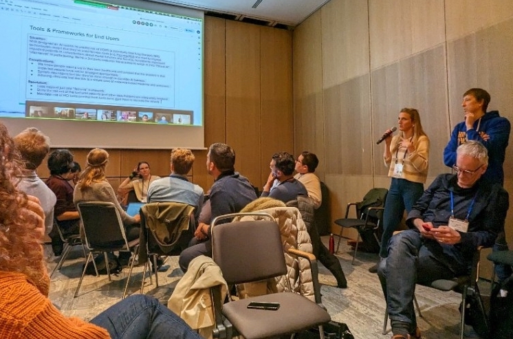 📸 Snap from a rich discussion on Human-centered AI  at this morning's #CHI2023 SIG. I'm excited to shift conceptions that Fair AI / ML can be achieved solely through technical fairness assessment tools 💡 Mathematical fairness is one of manyyyy types of AI fairness we should