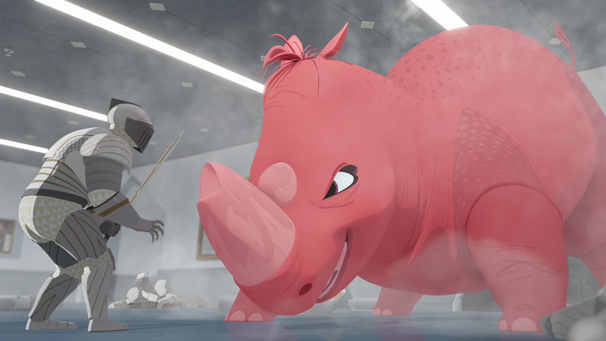 netflix's tweet photo. Nimona is coming this summer!

For now, thrilled to reveal Chloë Grace Moretz, Riz Ahmed, and Eugene Lee Yang will be joined by an incredible collection of actors: Frances Conroy, Lorraine Toussaint, Beck Bennett, RuPaul Charles, Indya Moore, Julio Torres, and Sarah Sherman! https://t.co/Pin2lRCAEX
