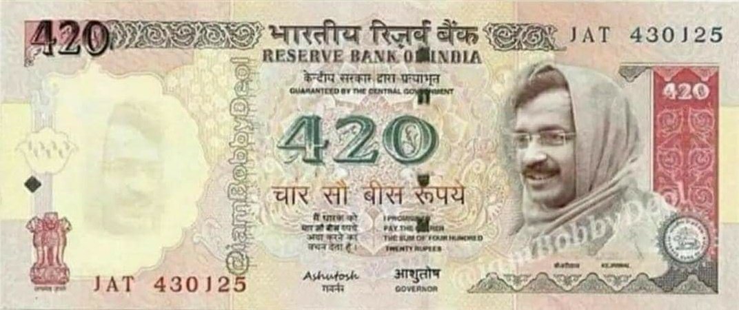 Truethoughts68's tweet photo. Natwarlal in 2011-12-13
* I will not use Govt Car
* I will not use Govt Bungalow
* I will not use VIP services
* I will not use Lal Batti
* I will shun VIP culture

2022-23.....&amp; 9 years in office.

Rs 45 Crores spent in renovating his Official House.
FRAUD.
#OperationSheeshMahal https://t.co/Re3mQNYB5L
