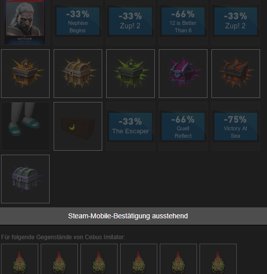 RHut501's tweet photo. Best Trade ever  W gnome mercy #perfekt #offer #trade #csgo #gnome #millionswearthehats #gnomemercy #csgo2 #yeah #cooltrade #W #Wtrade #besttrade #investingnomemercysticker #beststicker #trade #csgosticker https://t.co/k6b48WyCET