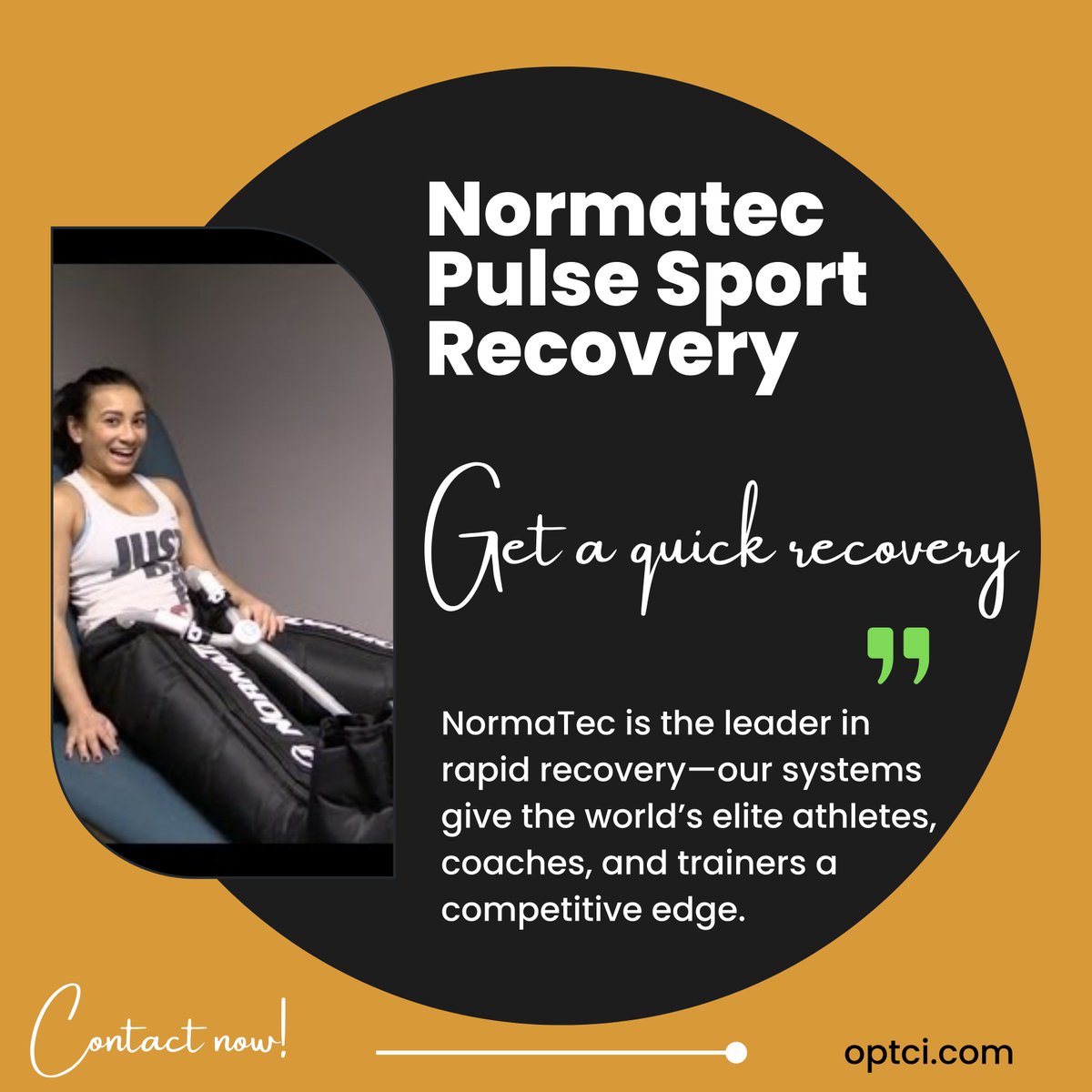 optciofficial's tweet photo. Normatec Pulse Sport Recovery

We handle your recovery professionally with great care. Contact Osteopractic Physical Therapy of Central Indiana at 317.922.3316 to learn more about the NormaTec Recovery System.

#PhysicalTherapy #therapy #normatec #sports #recovery https://t.co/iimETJus0w