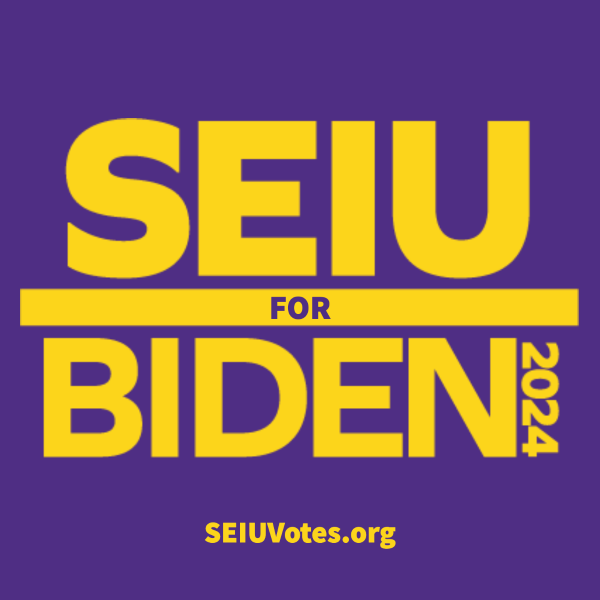 SEIUPres's tweet photo. Today, I’m proud to announce @SEIU’s endorsement of President @JoeBiden. President Biden has consistently shown that he is listening to working families by supporting our demands with policies that move our country forward. #Biden2024 https://t.co/6p09gpESr0 https://t.co/TfNYv5Jr5Y