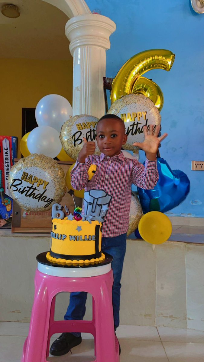 k_jallah's tweet photo. Happy 6th bday Philip Willie Kollie II, my first child. Grateful for your early arrival to perfect my parenting skills. Proud of the mature young person you're becoming. Let's continue showing love through action. Love you to the core, my dear son. #parenting #love #family https://t.co/8YKyiROZXo
