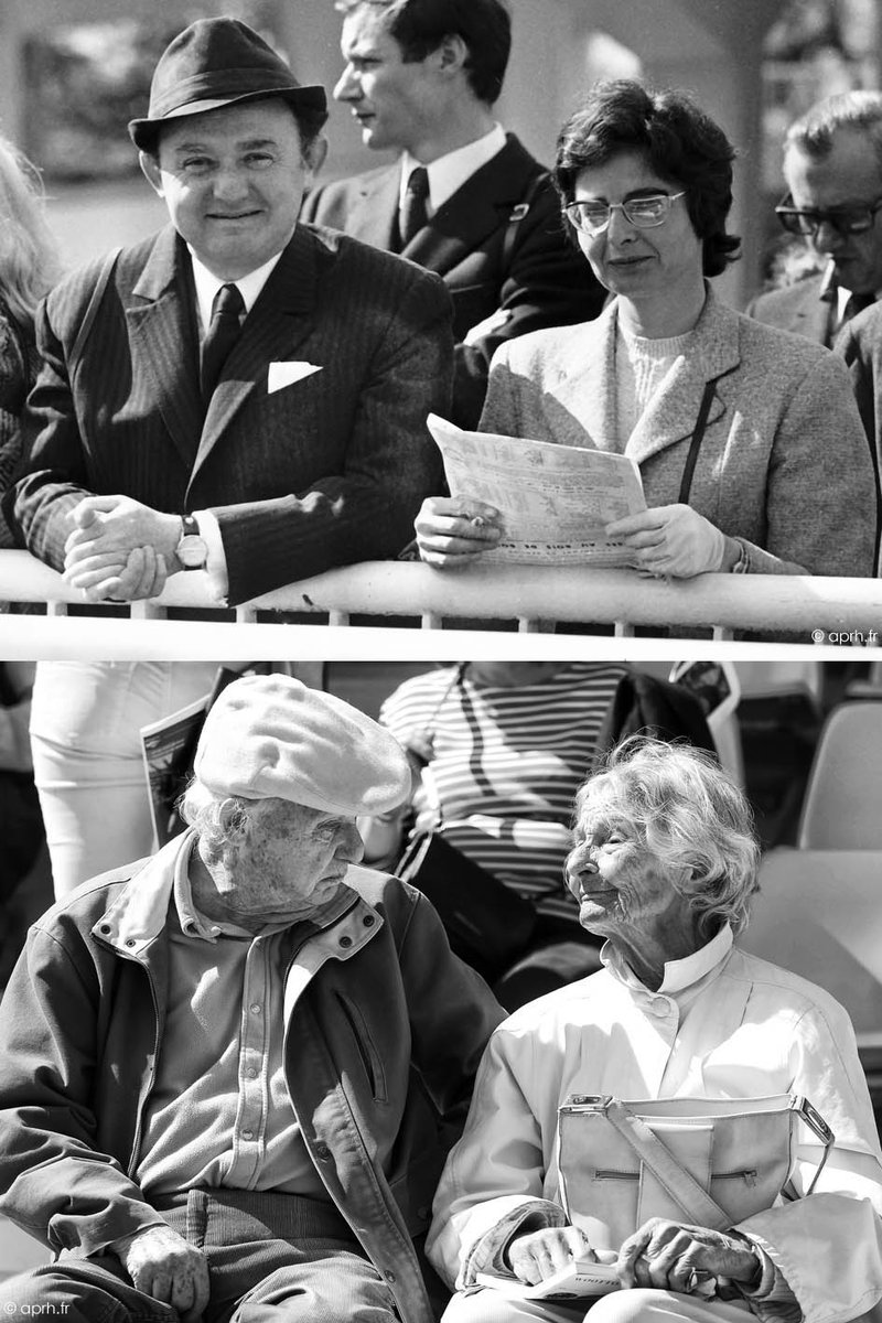 Entre ce 16 avril 1972 à Longchamp et ce 11 mai 2018 à la Breeze Up de Deauville, 46 ans de complicité et de passion pour le sport hippique, Jacqueline est partie rejoindre son Georges. Bon voyage Madame et Monsieur Sandor.📸<a href="/AprhChantilly/">Aprh</a>