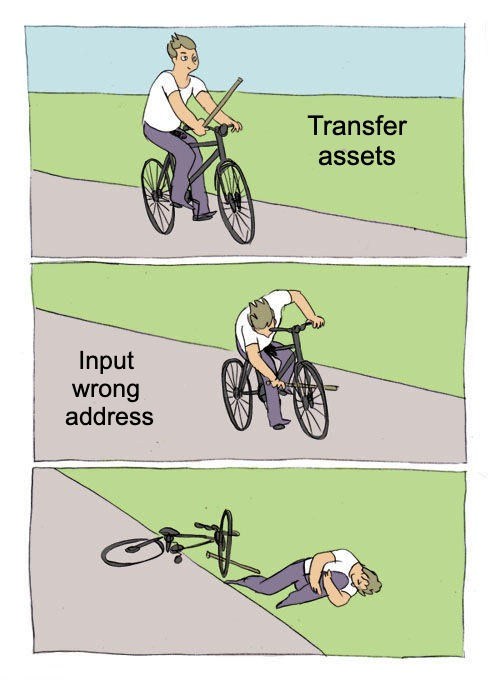 DIDbased's tweet photo. Hope you never have to experience this cuz you have already set up .bit Alias.😢
#DID #dotbit #SafeDigitalID https://t.co/Pm1EXpQxdD