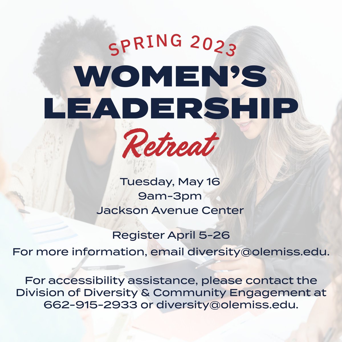 um_DAOCE's tweet photo. Tomorrow is the deadline to register for the Women's Leadership Retreat! 

We invite administrators, faculty, &amp; staff who identify as women to join us at the JAC on May 16!  

To attend, please register here by tomorrow: https://t.co/Q19HNEuWpm! https://t.co/YtxlSxOTeY