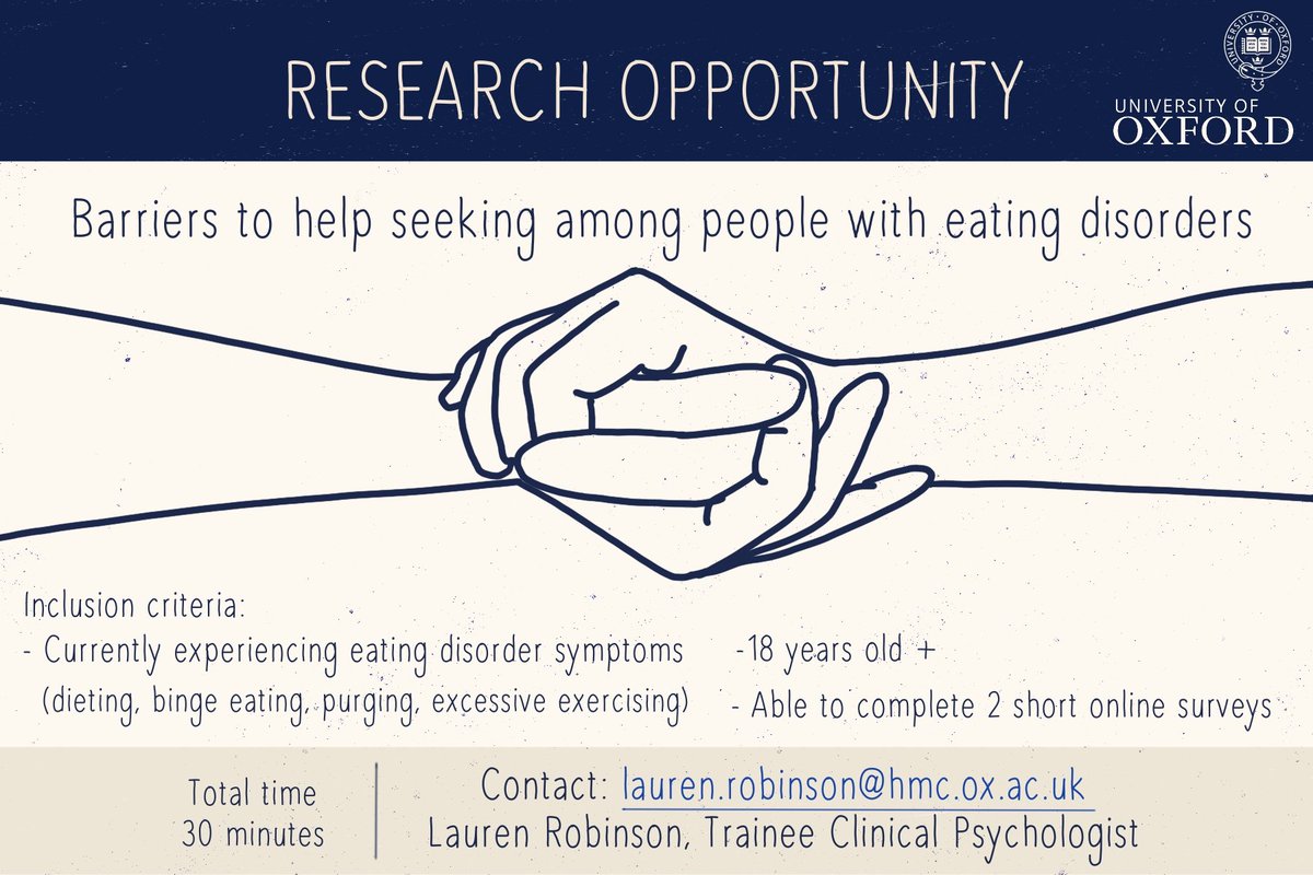 Centre for Research in Eating and Weight Disorders tweet media