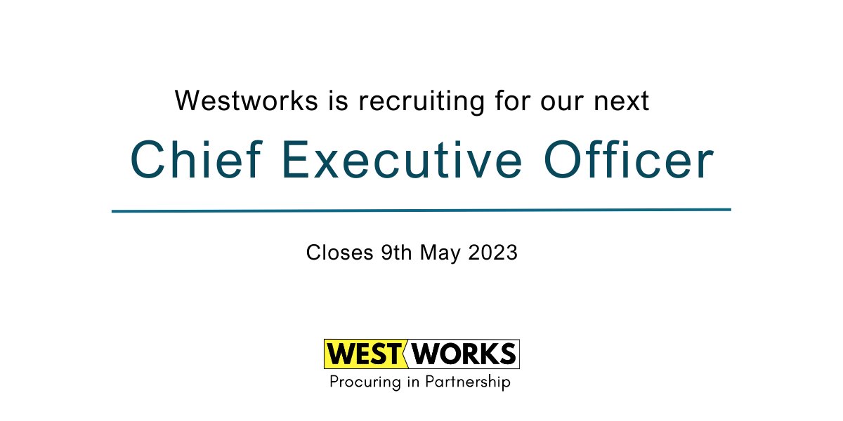 The deadline for Chief Executive vacancy applications is 9th May 2023. To out more about this very exciting opportunity or to apply, click here: bit.ly/40zImW0 #CEO #Recruitment #Procurement