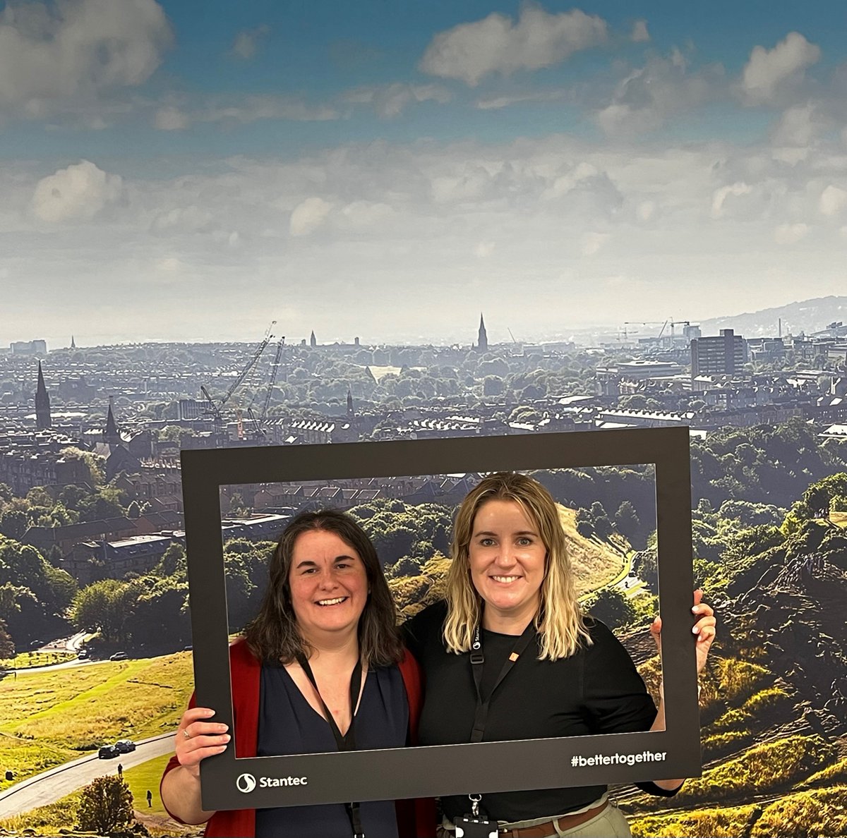 The celebrations continue as we mark a whole year since joining forces with <a href="/Stantec/">Stantec</a>, with smiles all round in Edinburgh this week as our crew move into Stantec’s Capital Square office 🧡 Follow <a href="/Stantec/">Stantec</a> to stay in the loop with our future news #OurCommunity #BetterTogether