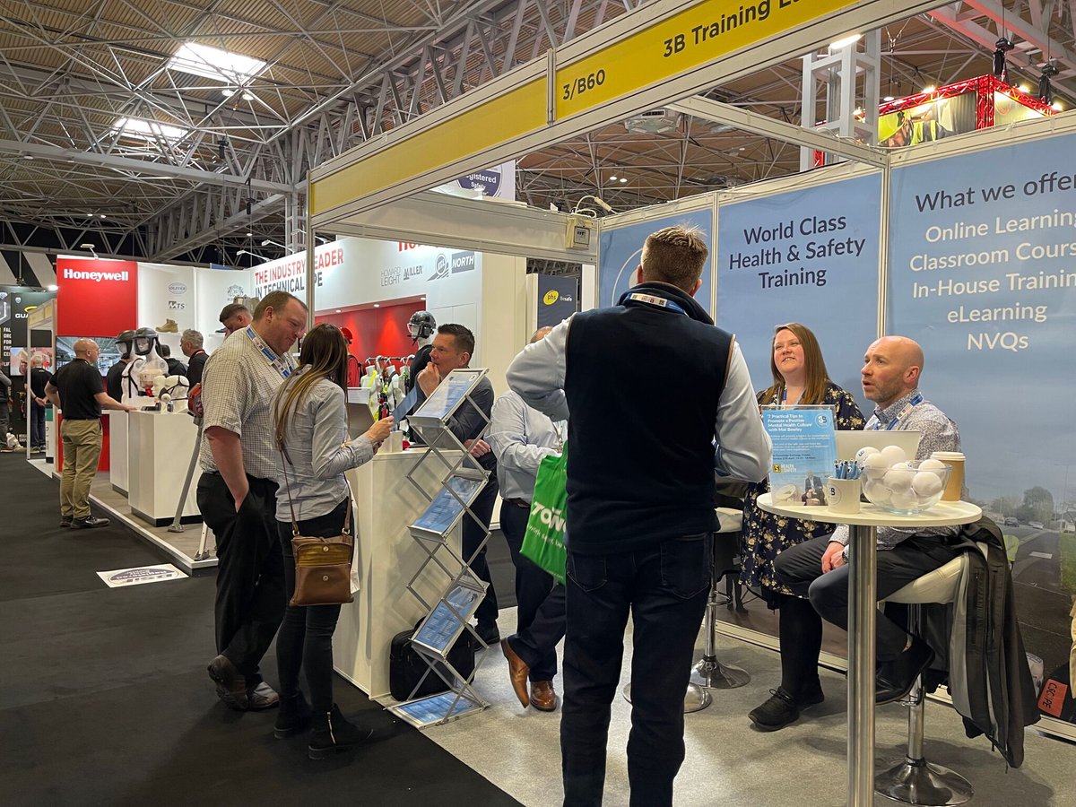 The first day of the @HandS_Events Event at NEC was a success! 🥳

We will be here again tomorrow, come and visit us at Stand B60📍 Look forward to seeing you then!

#hse2023 #thehealthandsafetyevent #healthandsafetyevent