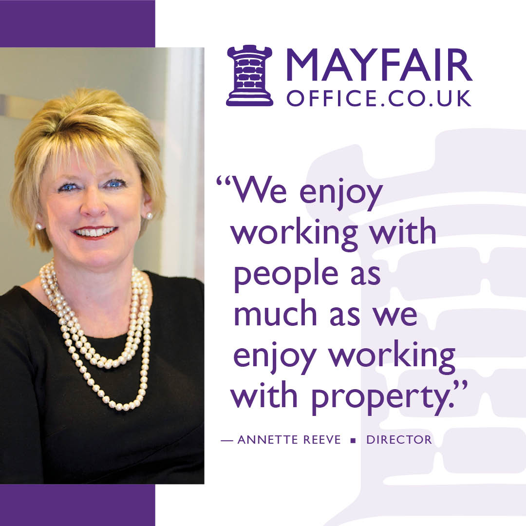 "We enjoy working with people as much as we enjoy working with property." 

Annette Reeve • Director • Mayfair Office 

#people #property #mayfairoffice