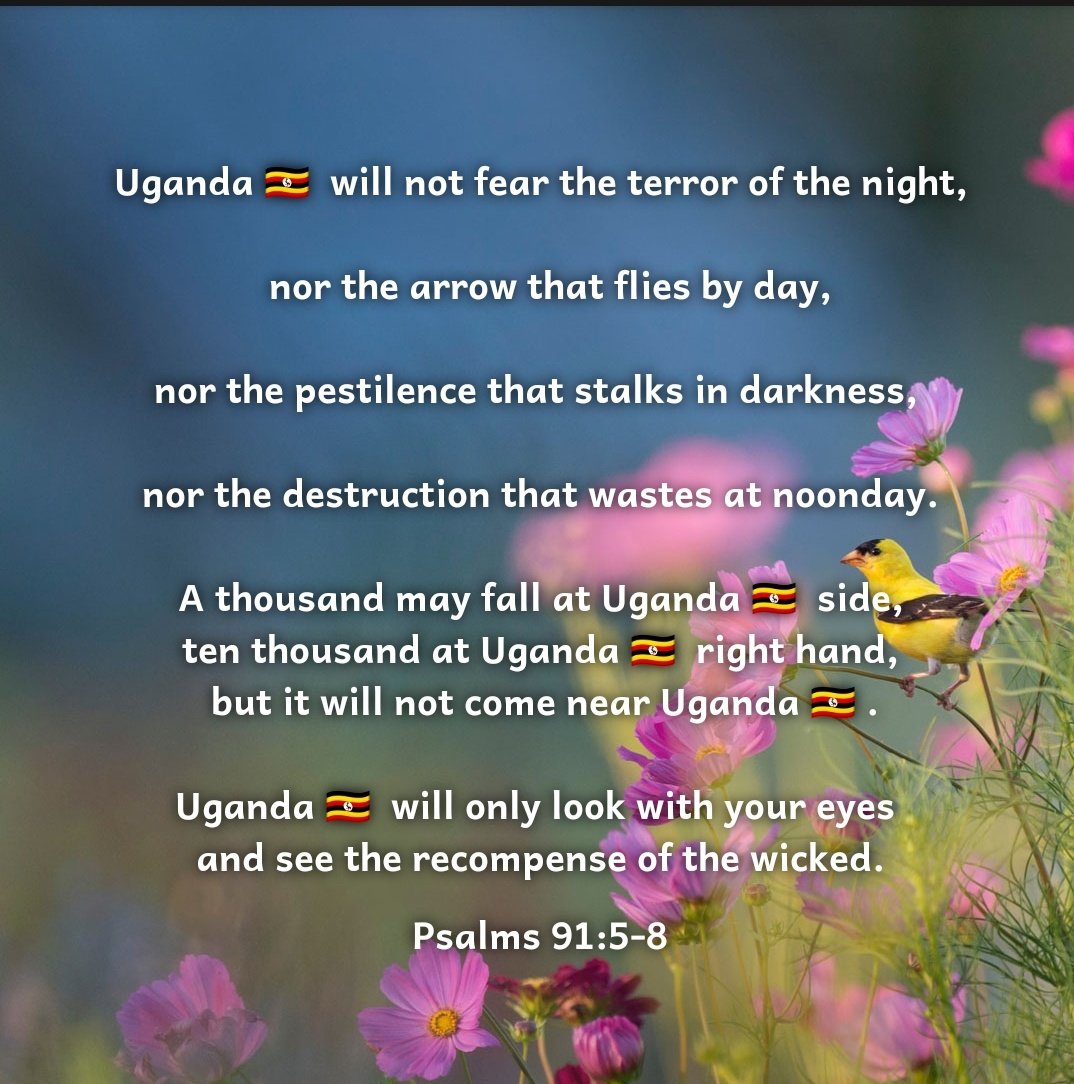 UgandaProphecy's tweet image. Oh Uganda  May God Up Hold Thee  
A Prophetic Prayer Was made upon Uganda
A midst All Pressures from Western Evil influences, LGBTQ, Pornography, Ungodly Agendas &amp;amp;Campaigns, Epidemics, Catastrophes, in a pool of Making Right Godly Choices-Decisions 
Oh Uganda May God uphold Thee