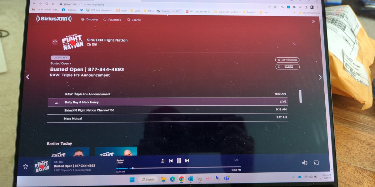 stevepoint2's tweet image. Time for @BustedOpenRadio from Raleigh!