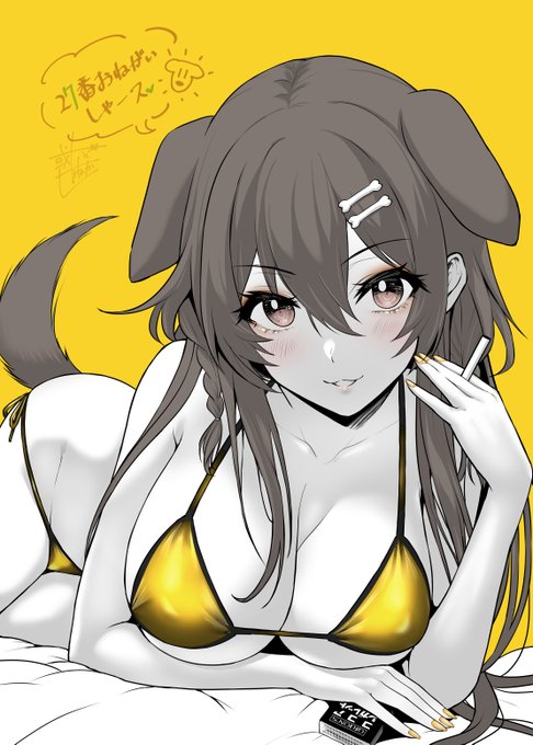 らくがき76改。
兎化がまだ抜けてないころさん。 