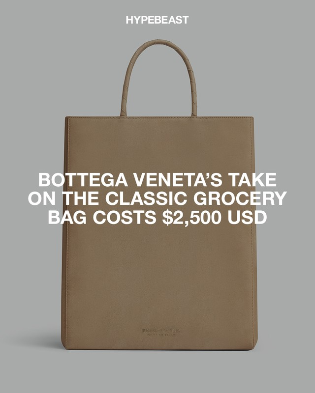 HYPEBEAST's tweet photo. If you need to flex during your grocery trip 🛍 https://t.co/plnjsZqwb0