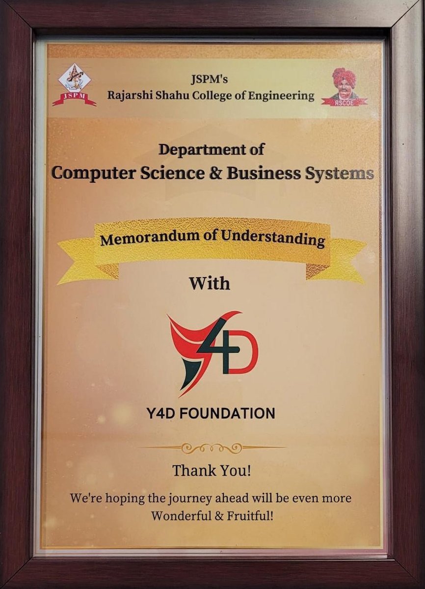 Y4D Foundation tweet media