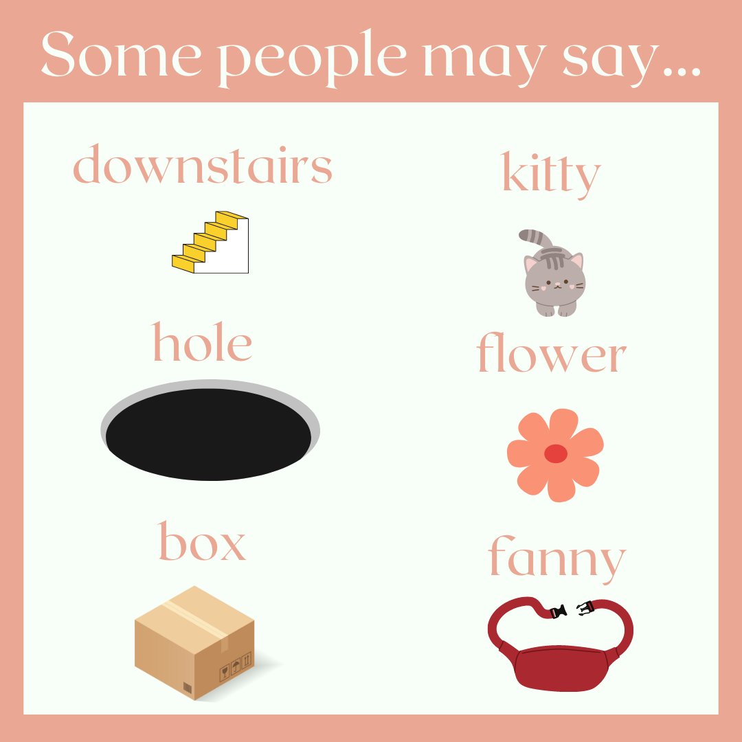 uhppyhp's tweet photo. What terms do you use?⁠
⁠
#sexed #plannedparenthood #themoreyouknow #yhp https://t.co/O6y85JtDMf