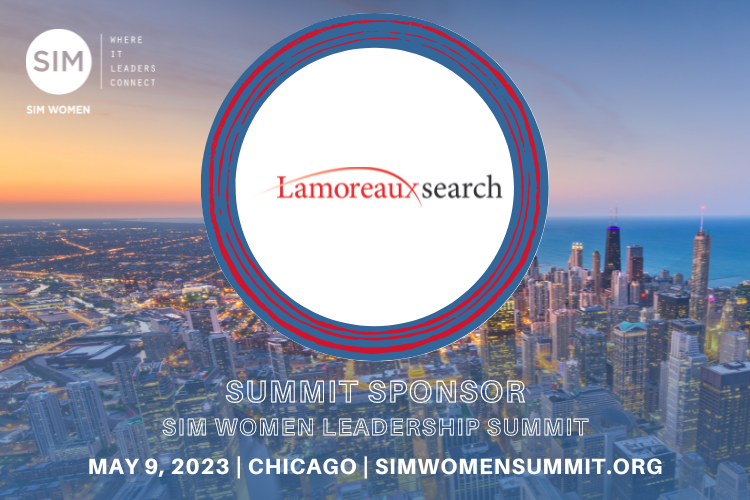 Grateful to have the support of @LamoreauxSearch as a sponsor of the #SIMWomenSummit!  #SIMWomenLeadersandAllies are companies that are actively advancing women in tech leadership! Thank you for making a difference! #womenintech #leadership