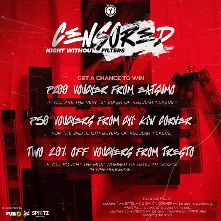 tipsyprojectlb's tweet photo. WE WANT TO GIVE YOU MORE COS YOU DESERVE MORE! This May 5, not only we’re giving you free flowing booze but VOUCHERS and A LOT MORE SURPRISES!! So get your tickets now!!!
Tickets are available at IRIS G. RESTOBAR and Puesto! Or you can message us here or text Tessa at 09271194170 https://t.co/rc2K7qp8D8
