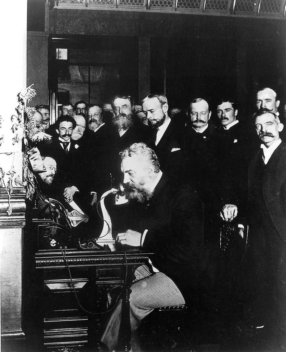 1876: First phone call