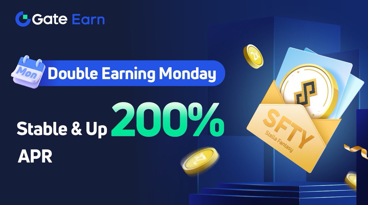 gate_portugues's tweet photo. 📢Aproveite APR alto com #DoubleEarningMonday !💓
😎Bloqueie @rstellafantasy e ganhe até 🔥200%APR🚀
👑Ganhe $SFTY : https://t.co/ClWzoPNuhg?…
➕Seguir🔄RT📨Responder e ❤️Curtir
https://t.co/VKeobClFVS
#Gateio #HODL #GateEarn #BTC #Bitcoin #ETH #Ethereum #USDT #USDC #GT https://t.co/Hw1480WKXF