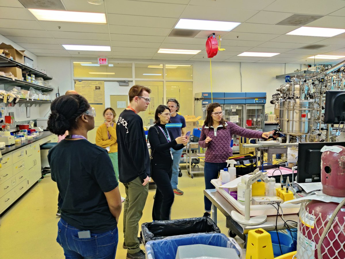 KaplanSchiller's tweet photo. We are very excited about scaling up our manufacturing for #nematode #pheromones. @pheronym -ABPDU 2nd site visit, 300 L #fermenters to #scale up and more...Technology transfer takes a lot of time and effort. https://t.co/JWHAd4ALhh