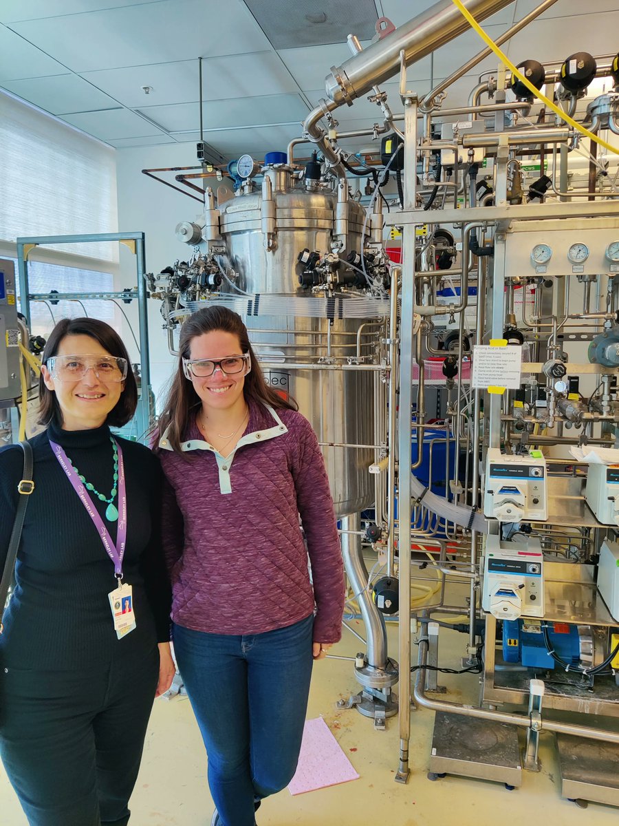 We are very excited about scaling up our manufacturing for #nematode #pheromones. <a href="/pheronym/">Pheronym</a> -ABPDU 2nd site visit, 300 L #fermenters to #scale up and more...Technology transfer takes a lot of time and effort.