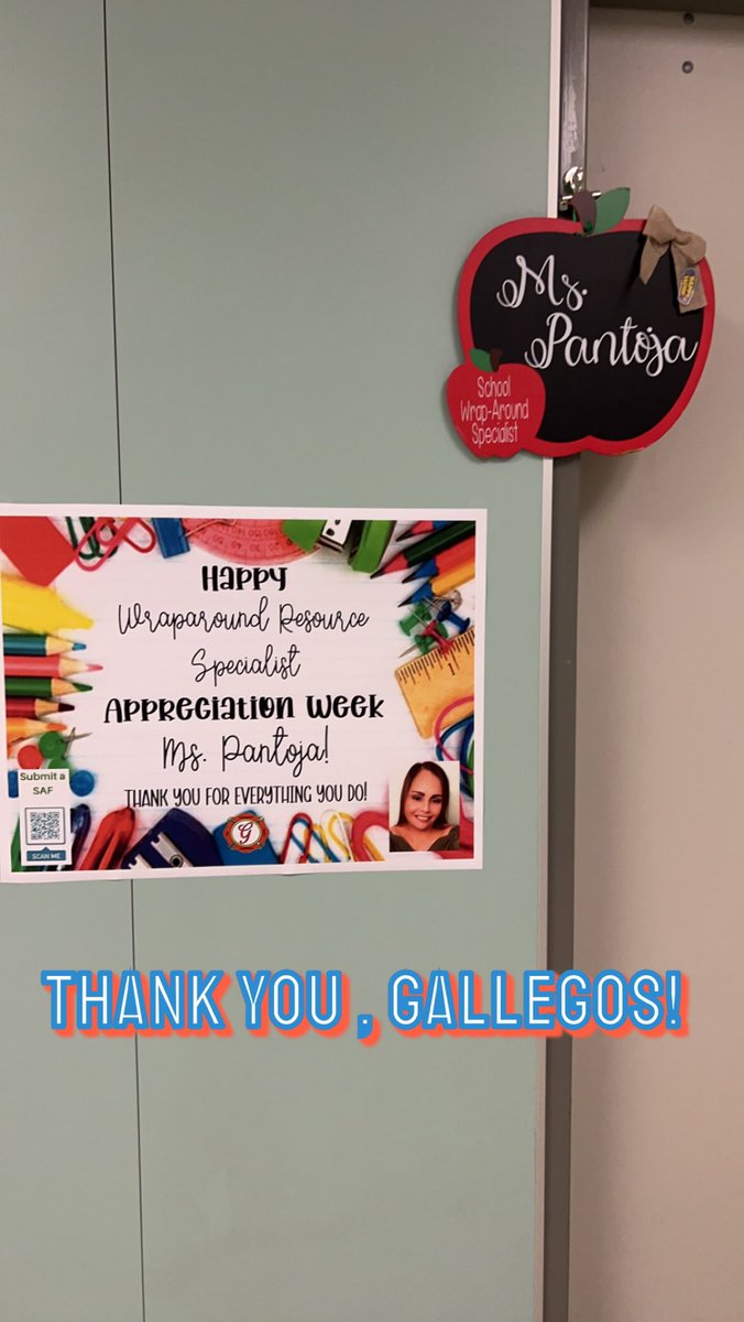 Thank you to my team!!! <a href="/GallegosElem/">Gallegos Elem.</a>