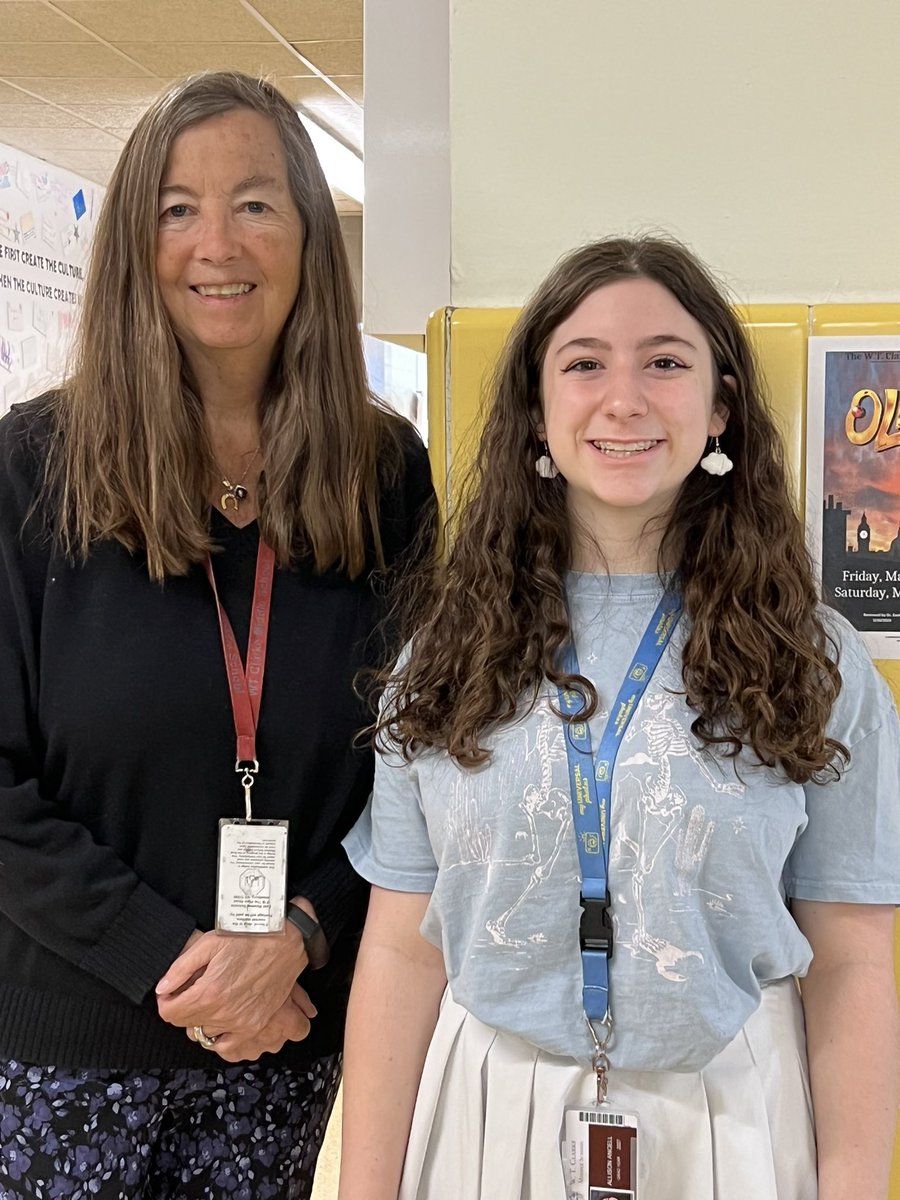 WTClarkeMS's tweet photo. Congrats to Ally on her Honorable Mention in the @wwbirthplace annual poetry contest! Great job Ally and @cmdwgb #PoetryMonth https://t.co/fliIRUsmvH