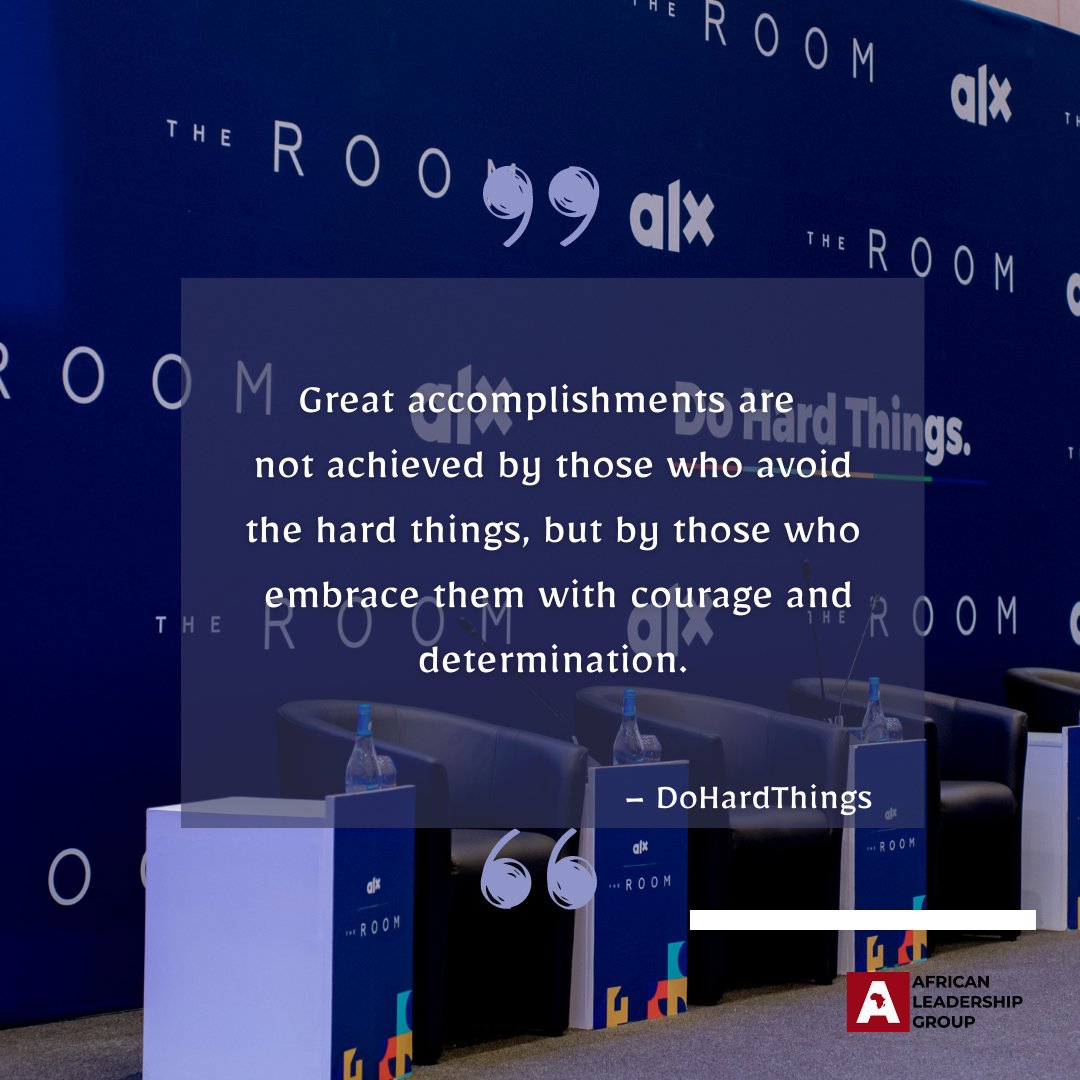 "Great accomplishments are not achieved by those who avoid..."

#DoHardThings #insidealg #Peoplefirst