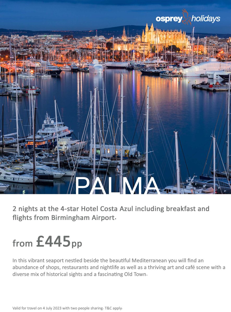 Osprey Holidays ✈️ tweet media