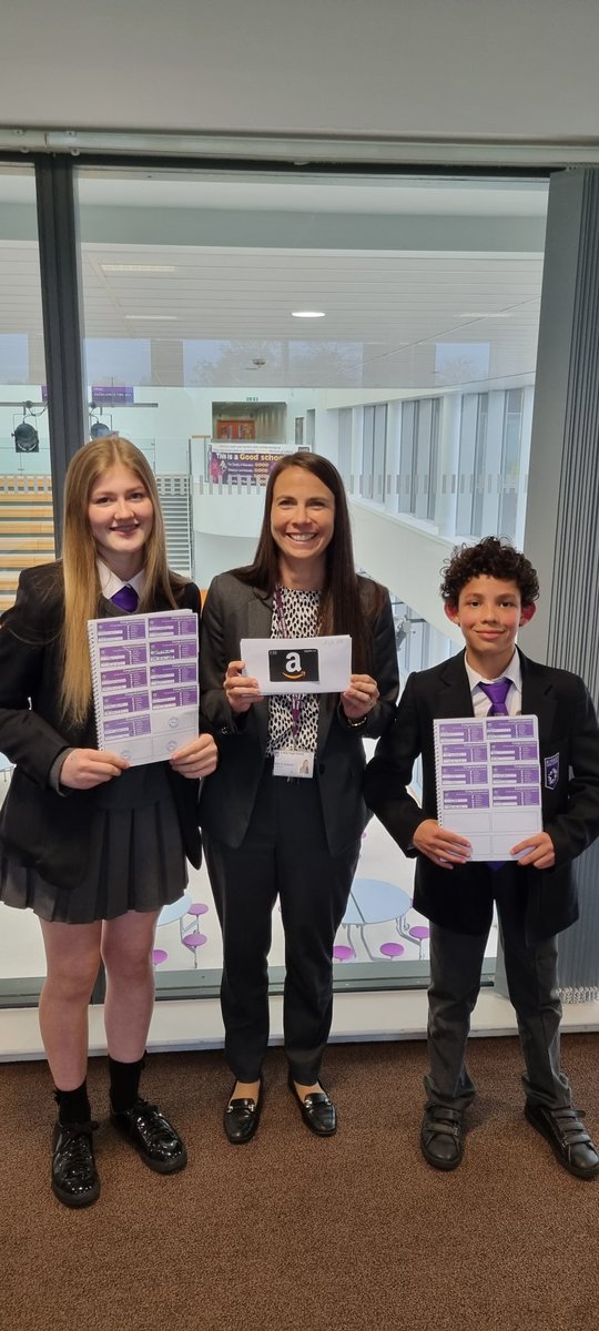 Congratulations to the winners of this week's Kirkby Child sticker prizes, who have been awarded a £20 Amazon Voucher for living up to our Kirkby Child Values. More prizes will be available for sticker winners next/this week. #kirkbychild  #inittowinit <a href="/RowanTrust/">Rowan Learning Trust</a>