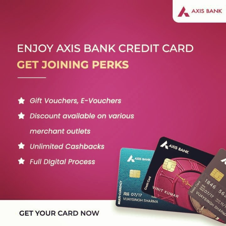 finance_mart's tweet photo. Enjoy Shopping , Dineing  &amp; Travel with Axis bank Credit Cards

✔️Up to ₹500* cashback
✔️Get exciting benefits up to Rs. 1000

Apply your Axis Bank  Credit Card now!😍
 
 #applynow  #applycreditcard  #axisbankcreditcard  #creditcard #creditcardreward #creditcardoffers #axisbank https://t.co/RTmiuBXd8M