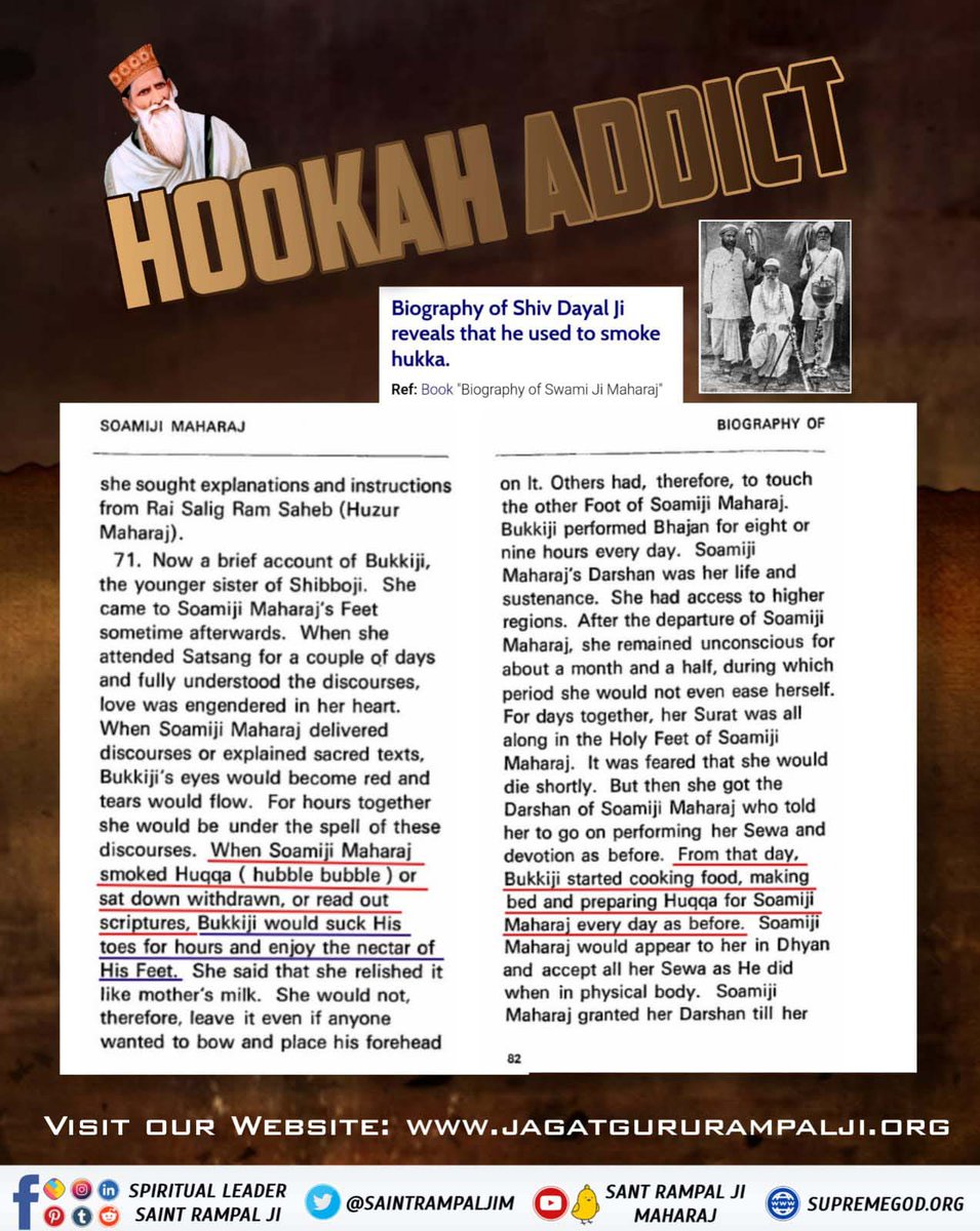 OfficialShiva29's tweet photo. Seth Shiv Dayal ji started his faith on "Satnaam" and "Anami" but Radha Soami name was coined by Rai Saligram and Radha Soami sect was started by him too.
#Reality_Of_RadhaSoami_Panth https://t.co/7P4NHjLN4H